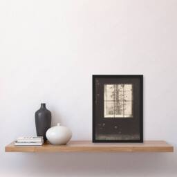 Artery8 Odilon Redon Framed Wall Art Print Le Jour Day Window View in Grey - Size: A4 - thumbnail 2