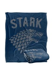 Warner Brothers Game Of Thrones Officially Licensed Silky Touch Super Soft Throw Blanket 152 x 127 cm in White - thumbnail 2