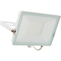 Loops Outdoor IP65 Waterproof Floodlight - 50W Cool White LED - Matt White Aluminium - thumbnail 3