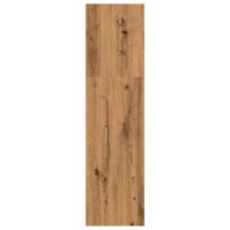 Berkfield Home Bookcase Artisian Oak 60x30x114 cm Engineered Wood in Brown - Size: 60 x 30 x 114 cm - thumbnail 5