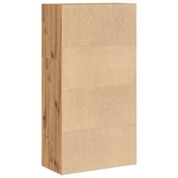 Berkfield Home Bookcase Artisian Oak 60x30x114 cm Engineered Wood in Brown - Size: 60 x 30 x 114 cm - thumbnail 6