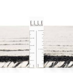 THE RUGS Ted Baker Stryve Woollen Pulse Black White Geometric Living Room Rug - Size: 120 cm x 180 cm - thumbnail 7