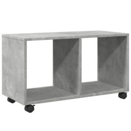 Berkfield Home vidaXL¬†Rolling¬†Cabinet¬†Concrete Grey 72x33x42.5 cm Engineered Wood - thumbnail 2
