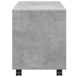 Berkfield Home vidaXL¬†Rolling¬†Cabinet¬†Concrete Grey 72x33x42.5 cm Engineered Wood - thumbnail 6