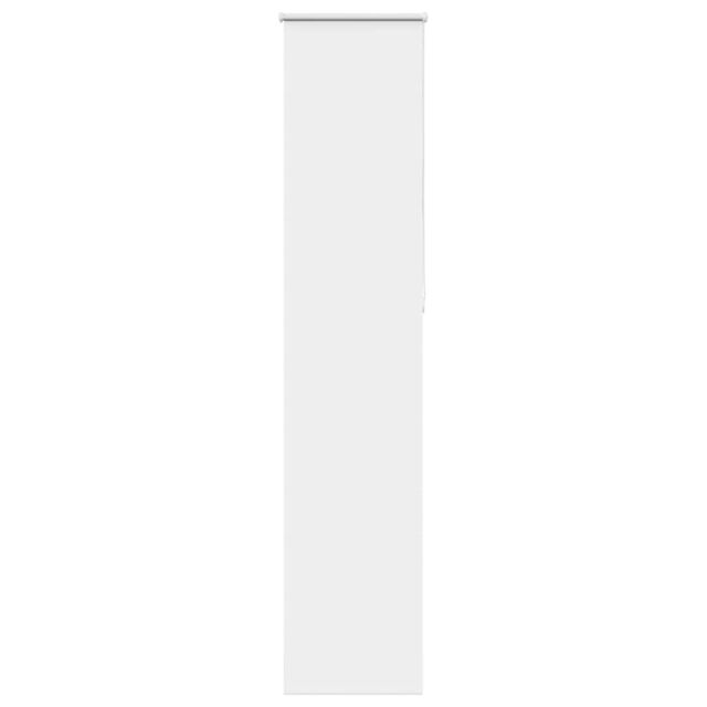 Berkfield Home Roller Blind Blackout White 60x210 cm Fabric Width 55.7 cm Polyester - image 1