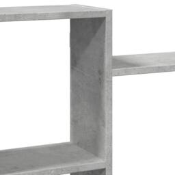Berkfield Home Wall Shelf Concrete Grey 159x18x65 cm Engineered Wood - Size: 159 x 18 x 65 cm - thumbnail 7