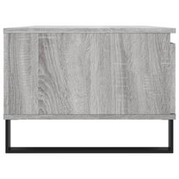 Berkfield Home Modern Coffee Table Grey Sonoma 90x50x36.5 cm Engineered Wood - thumbnail 7