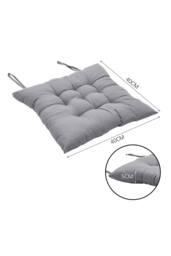 ExtraStar 4Pcs Tatami Seat Cushion for Garden Chairs in Grey - thumbnail 6
