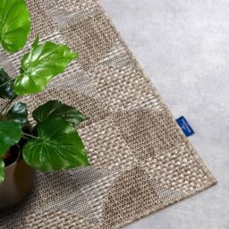 THE RUGS Villeroy & Boch 1836 Indoor Outdoor Rug - Polypropylene, Geometric in Brown - Size: 190 cm x 280 cm - thumbnail 4