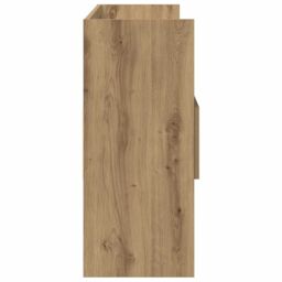 Berkfield Home Sideboard Artisan Oak 105x30x70 cm Engineered Wood in Brown - Size: 105 x 30 x 70 cm - thumbnail 5