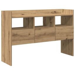 Berkfield Home Sideboard Artisan Oak 105x30x70 cm Engineered Wood in Brown - Size: 105 x 30 x 70 cm - thumbnail 2
