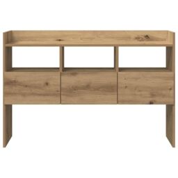Berkfield Home Sideboard Artisan Oak 105x30x70 cm Engineered Wood in Brown - Size: 105 x 30 x 70 cm - thumbnail 4