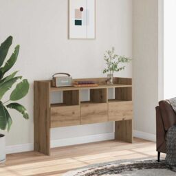 Berkfield Home Sideboard Artisan Oak 105x30x70 cm Engineered Wood in Brown - Size: 105 x 30 x 70 cm - thumbnail 3