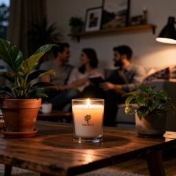Nicola Spring 160g Soy Wax Scented Candle - Sage Retreat - Aromatherapy Jar Candle in Clear - thumbnail 9