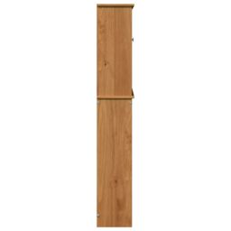 Berkfield Home Toilet Cabinet Honey brown 60 x 27 x 161 cm Solid pine wood - thumbnail 7