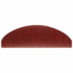 Berkfield Home Self-adhesive Stair Mats 5 pcs Red 65x21x4 cm Needle Punch - Size: Medium - thumbnail 5