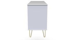 Ready Assembled 2 U Dallas 6 Drawer Chest (Ready Assembled) in White - thumbnail 2