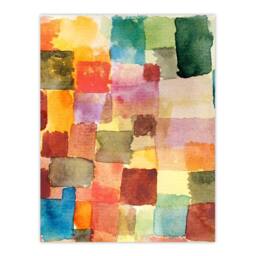 Artery8 Paul Klee Framed Wall Art Untitled II Colourful Abstract Painting - Size: A3 - thumbnail 3