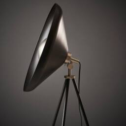 Netlighting 'MILAN' Non Dimmable Contemporary Indoor Free Standing Floor Lamp in Black - thumbnail 5