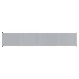 Berkfield Home Patio Retractable Side Awning 117x600 cm Grey - thumbnail 2