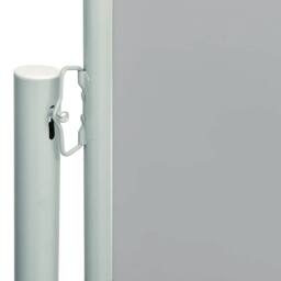 Berkfield Home Patio Retractable Side Awning 117x600 cm Grey - thumbnail 3