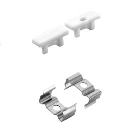 VOGREX 6X U-shape 1 Meter Aluminium Channel For LED Strip Light Cover PVC Profile 5050 in White - thumbnail 8