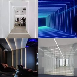VOGREX 6X U-shape 1 Meter Aluminium Channel For LED Strip Light Cover PVC Profile 5050 in White - thumbnail 5
