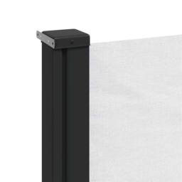 Berkfield Home Retractable Side Awning White 120x500 cm - thumbnail 7