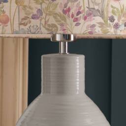 Voyage Maison Epona Table Lamp With Hedgerow Eva Lampshade in Blue - thumbnail 4