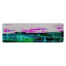 Benjamin Tate Design Fluorescent Countryside Runner Rug in Natural - Size: 67 cm x 230 cm - thumbnail 1