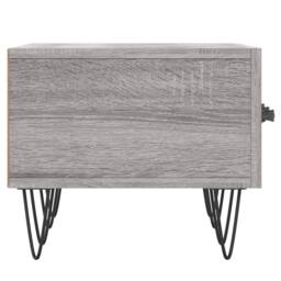 Berkfield Home TV Cabinet Grey Sonoma 150x36x30 cm Engineered Wood - Size: 150 x 36 x 30 cm - thumbnail 7