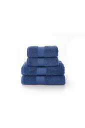 Deyongs Bliss Pima Supersoft Fluffy Cotton 650gsm Towels in Dark Blue - thumbnail 4