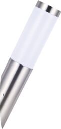 Luxform 230v Atlanta Angled Wall Light Stainless Steel in Silver - thumbnail 1
