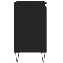 Berkfield Home Bathroom Cabinet Black 58x33x60 cm Engineered Wood - Size: 58 x 33 x 60 cm - thumbnail 6