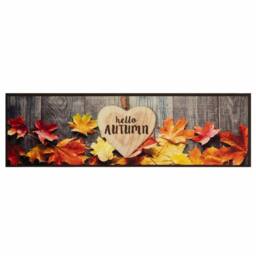 Berkfield Home Kitchen Rug Washable Autumn 45x150 cm Velvet - thumbnail 2