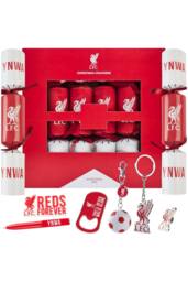 Liverpool FC Christmas Cracker Liverpool Xmas Gift in Red - Size: 6 Pack - thumbnail 1
