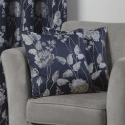 New Edge Blinds Meadow Cushion Cover in Blue - Size: 43 cm x 43 cm