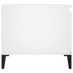 Berkfield Home Coffee Table White 100x50x45 cm Engineered Wood - Size: 100 x 50 x 45 cm - thumbnail 7