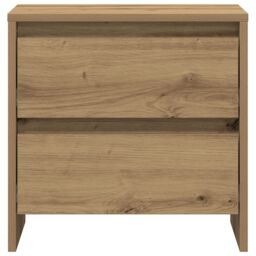 Berkfield Home Bedside Cabinet 2 pcs Artisan Oak 45x34x44, 5 cm Engineered Wood in Brown - thumbnail 7