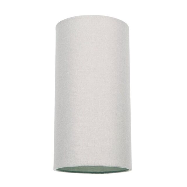 Happy Homewares Contemporary & Stylish Linen Fabric Lamp Shade in Grey - Size: 6 inches - image 1