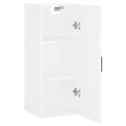 Berkfield Home Wall Mounted Cabinet White 34.5x34x90 cm - thumbnail 6