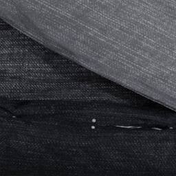 Berkfield Home Duvet Cover Set Dark Grey 225x220 cm Cotton - thumbnail 4