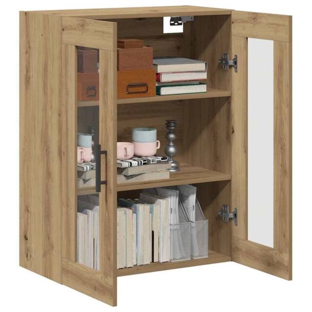 Berkfield Home Sideboard Artisan Oak 69.5x34x90 cm Engineered Wood in Brown - image 1