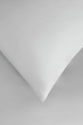 OHS 400 Thread Count Hotel Luxury Premium Quality Cotton Soft Duvet Cover Set in Silver - Size: Single - thumbnail 4