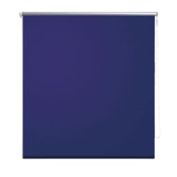 Berkfield Home Roller Blind Blackout 60 x 120 cm Marine / Blue - thumbnail 2