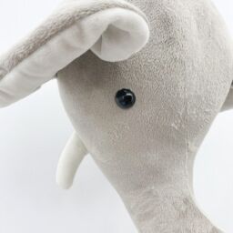 Minster Elephant Head Hanger - L18 x W20 x H30 cm in Grey - Size: 1 Pack - thumbnail 5
