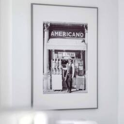 nielsen Classic 40x50cm Picture Frame - Aluminium with Glass Front in Silver - Size: 40x50 cm - thumbnail 2