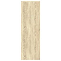 Berkfield Home Highboard Sonoma Oak 30x41x124 cm Engineered Wood in Brown - Size: 30 x 41 x 124 cm - thumbnail 5