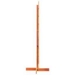 Berkfield Home Wooden Christmas Tree for Decoration Wax Brown 150 cm Solid Wood Pine - thumbnail 4