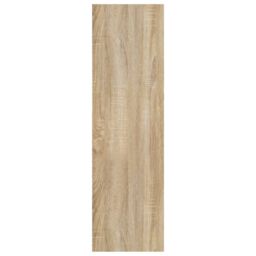 Berkfield Home Book Cabinet/Room Divider Sonoma Oak 100x30x103 cm in Brown - Size: 100 x 30 x 103 cm - thumbnail 4